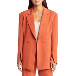 NEW AMYLYNN alice double breasted blazer in tan